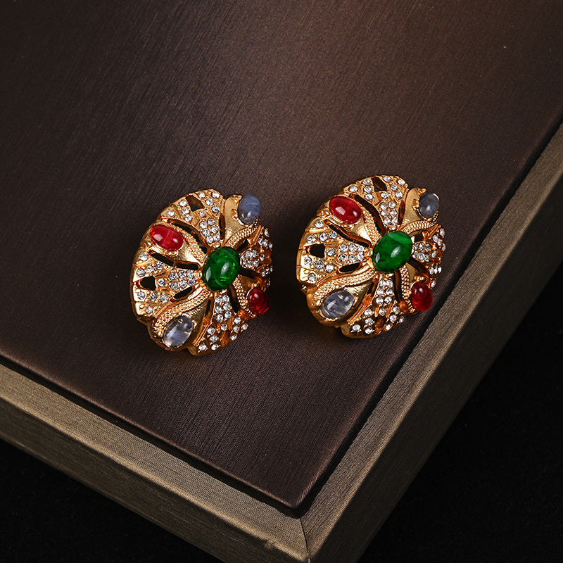 Necklace Earrings Bracelet Fashionable Lightweight Luxury Elegance Set